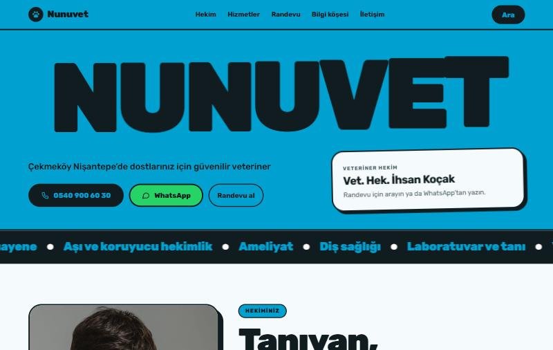 Tasarım 1 önizleme: cesur ve enerjik tasarımın ana sayfa ilk ekranı